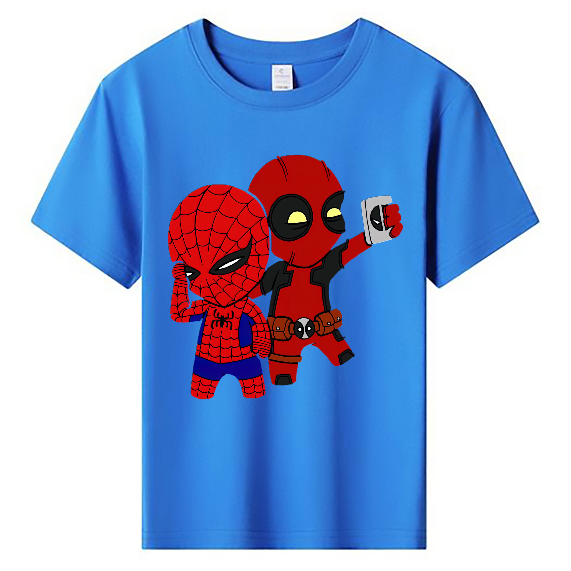 （画像用） Deadpool デッドプール 綿100％キッズTシャツ（フロントプリント）